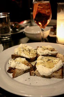 Hand Dipped Ricotta Bruschetta