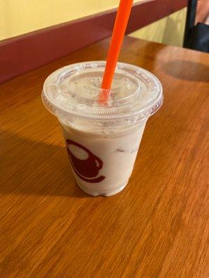 Iced chai latte $3.95