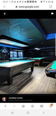 Black diamond billiards