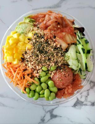 Proteins, vitamins & omega-3 fatty acids = a bowl full of fresh, healthy & delicious goodness!