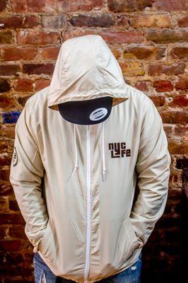 NycLyfe Wind Breaker Jacket, With Hoodie