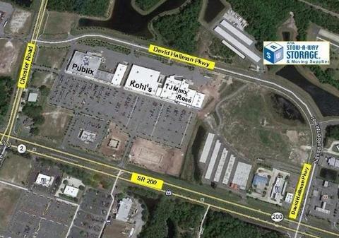 GREAT LOCATION ON DAVID HALLMAN PKWY BEHIND THE PUBLIX SHOPPING CENTER.