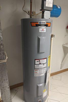 New water heater