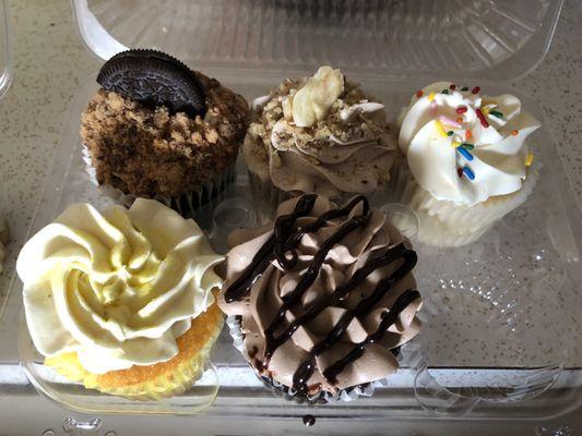 Grab Bag of assorted cupcake  flavors