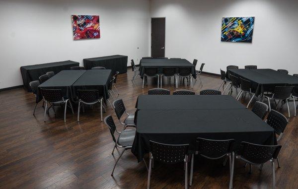 We have two private party rooms for birthday parties, corporate events, and other occasions!