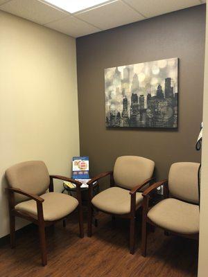 sitting room, for patients that come with afamily member