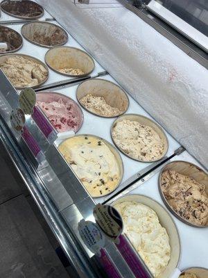 Ice cream options