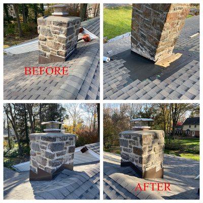 Chimney Flashing Repair, Wilmington DE 19803