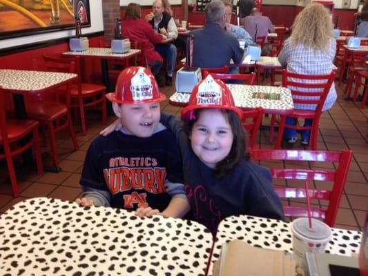 Our two fire fighters