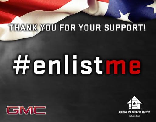 Go to http://gmcenlistme.com/ to see how you can help!