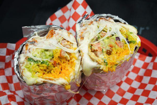 Our popular CHEESY BURRITO!