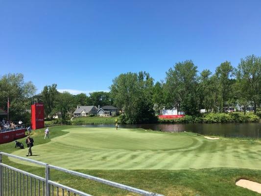 18th hole Senior PGA Championship