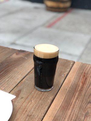 Oatmeal stout, nitro.