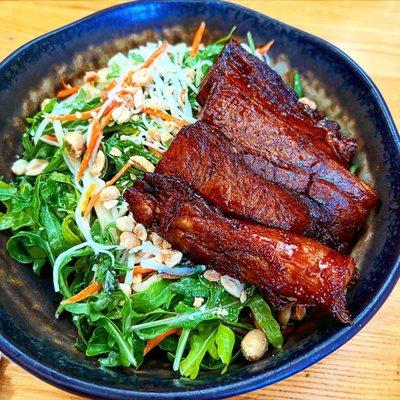 Cold Noodle Salad with Pork Belly