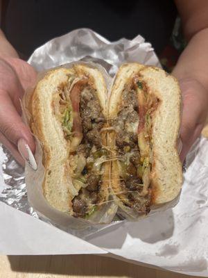 51. Chopped Cheese Sandwich SO GOOD