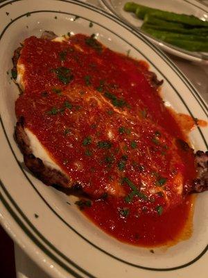 Grilled Chicken Parmigiana