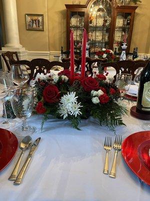 Table centerpiece. Perfect holiday accent!