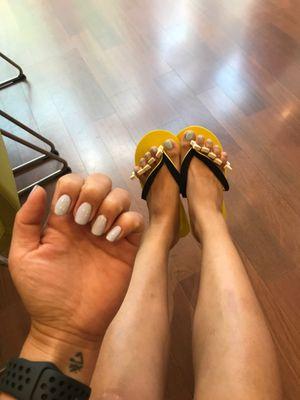 Manicure and pedicure