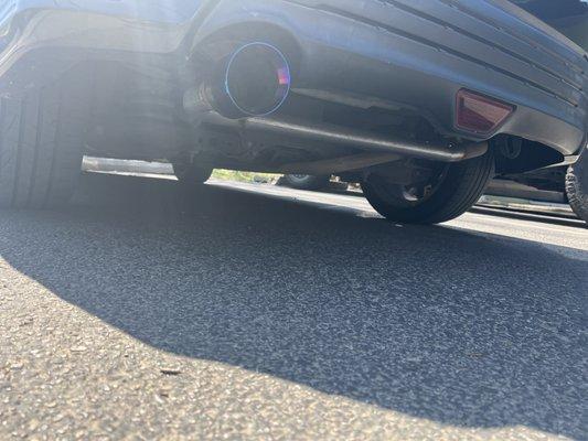 2016 Scion tC Muffler Delete