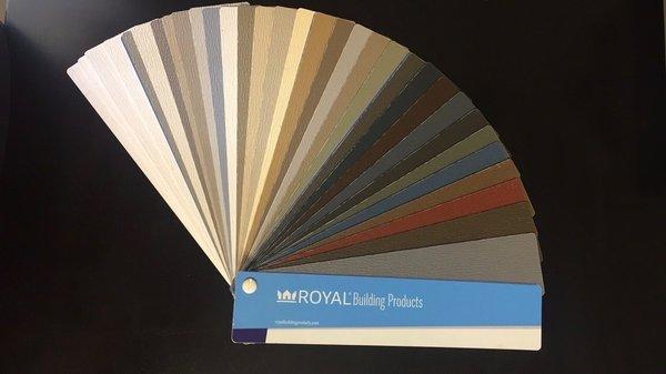 Wright Siding Co.- Royal Color Siding Swatch