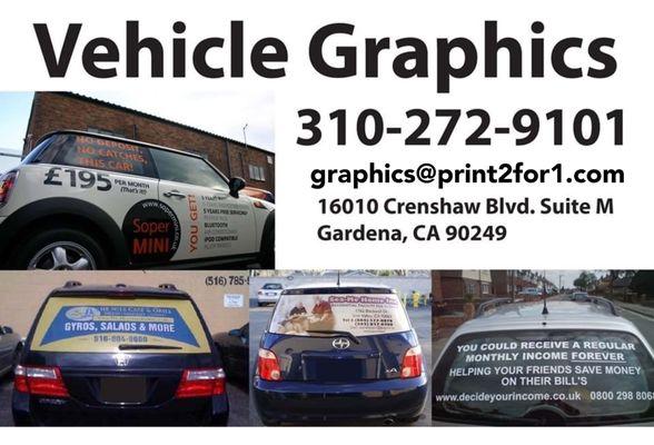 Car wraps, vehicle wraps,  commercial vehicle wraps, business vehicle wraps