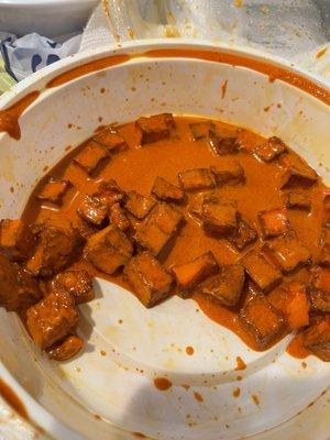 Paneer makhni.