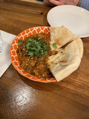 Baingan Ka Bharta (vegan)