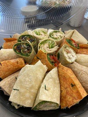 Assorted wraps