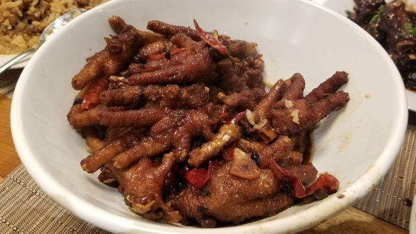 Chicken feet