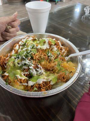 Mexican Baked Potato with Steak