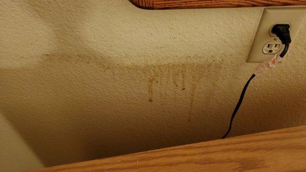 Stain on the wall