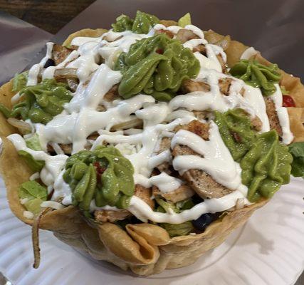 Mexican taco salad