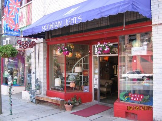 Mountain Lights, under the purple awning on LEX