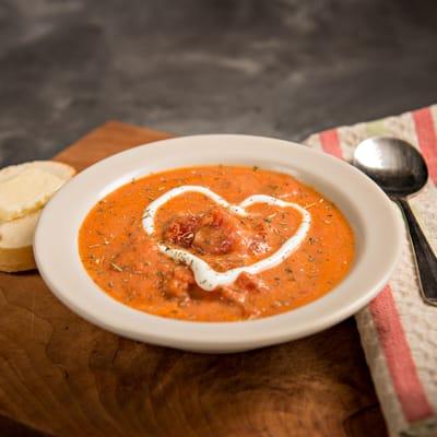 Tomato Basil Bisque Soup