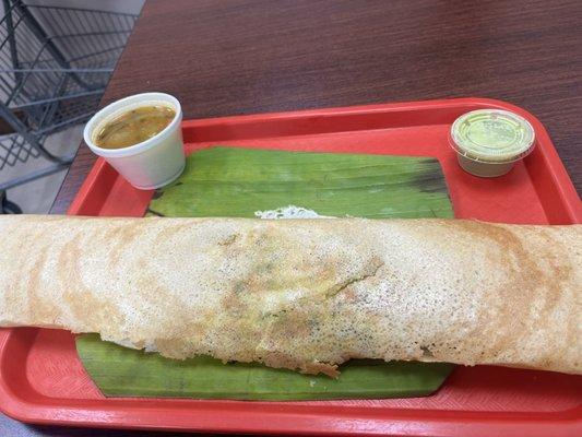 Masala dosa. Excellent!