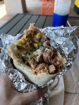 The Texas Brisket Smokeshow Burrito