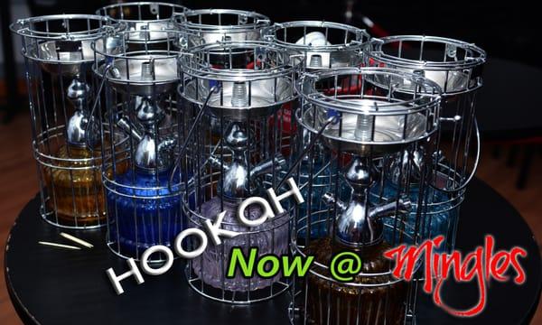 Hookah now available.