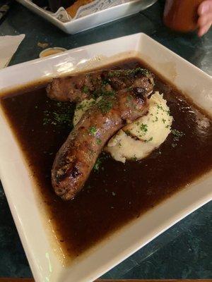 To die for Bangers & Mash!!!  I wanted to drink the gravy!!