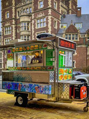 Food truck on Spruce Street & 37th St