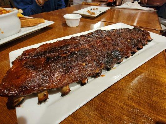 Full rack of delicious ribs!