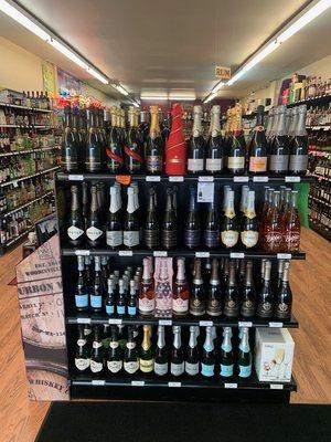 Great selection of Champagne and Sparkling Wine.