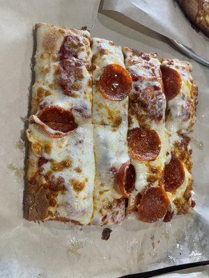 Pepperoni Pizza on Whole Grain