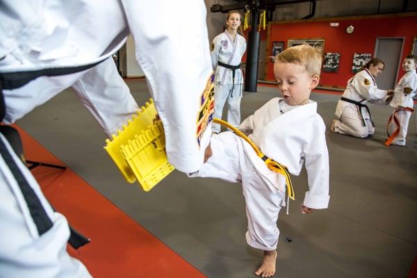 Safe board breaking for a Tiny Tiger!