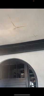 Leaking ceiling