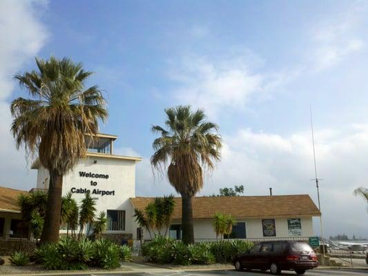 Home Sweet Home at Foothill Flying Club at Cable Airport in Upland California