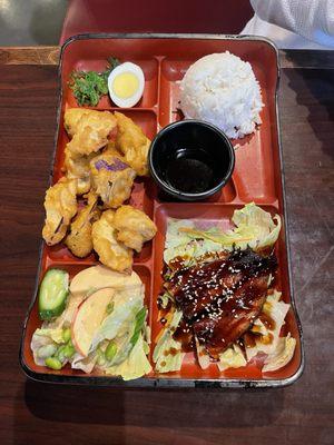 Japanese Unagi (Grilled Eel) Bento Box