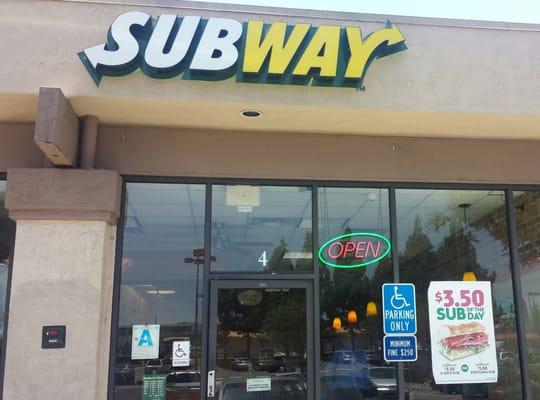 Subway Chula Vista (East Orange Ave) Store Front