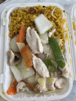 Chicken with Chinese Vegetable