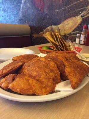 The Empanadas de Camaron are to die for!