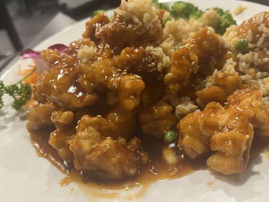 Sesame chicken